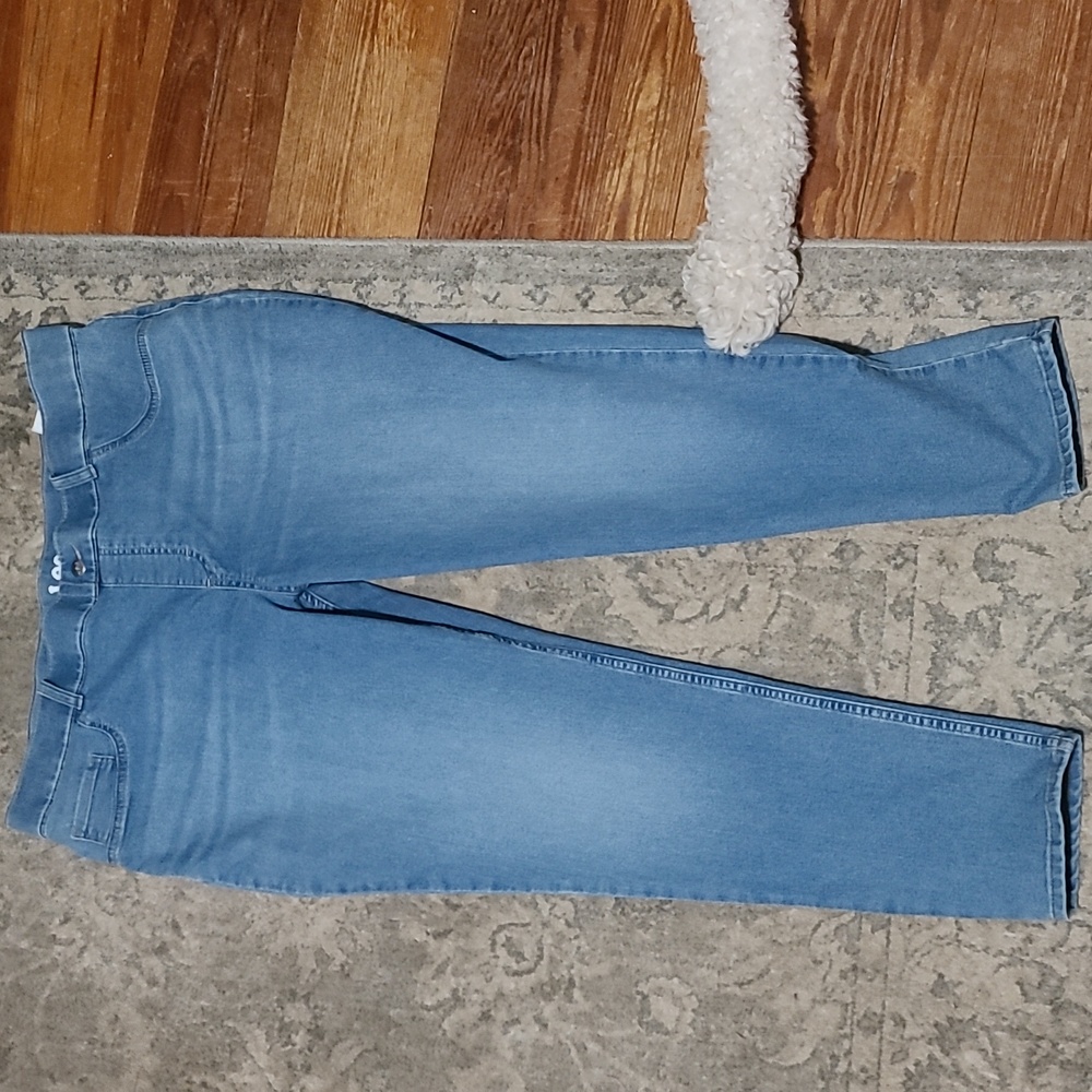 Lee pull on skinny jeans 1x